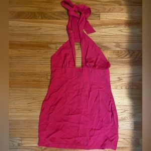 NWT Tied Halter Dress